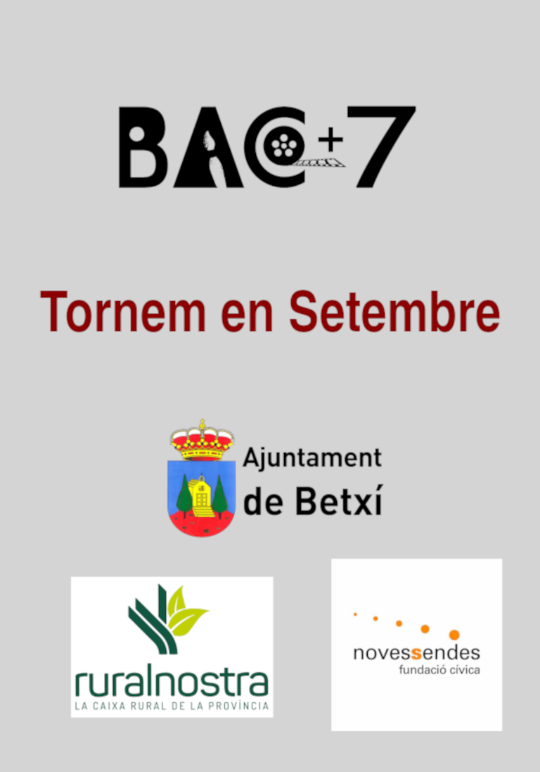 Poster Tornem en setembre